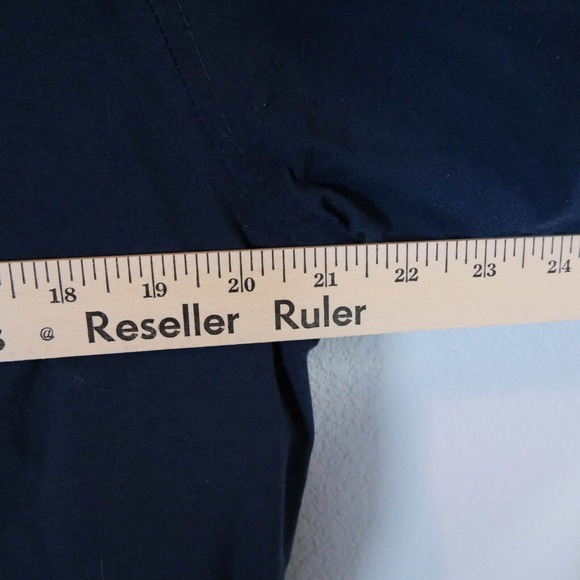 Eddie Bauer Womens Jacket Medium Blue Gore Tech Goose Down Outdoors Puffer - Picture 13 of 16